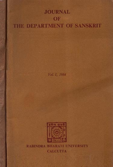 Journal of The Department of Sanskrit- Set of Two Volumes (An Old Book)