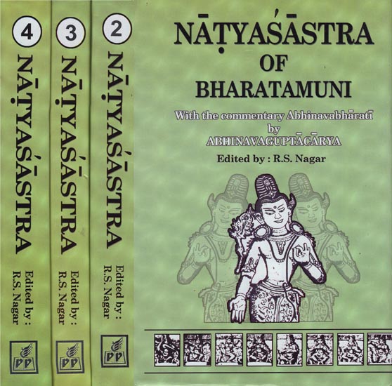 Natyasastra of Bharatamuni- With the Commentary Abhinava Bharati of Abhinava Gupta (Set of 4 Volumes)