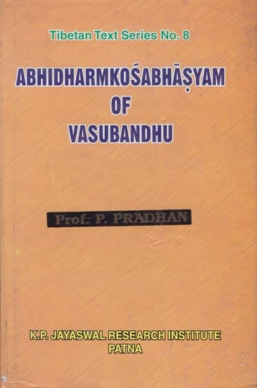 Abhidharmkosabhasyam of Vasubandhu (An Old and Rare Book)