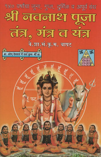 श्री नवनाथ पूजा तंत्र मंत्र व यंत्र - Shri Navnath Puja Tantra Mantra & Yantra (Marathi)