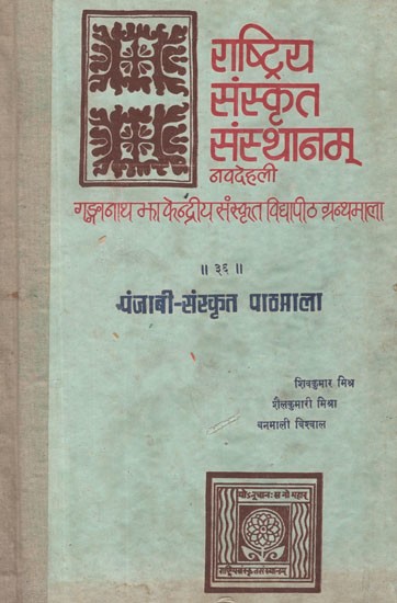 पंजाबी - संस्कृत - पाठमाला- Punjabi- Sanskrit - Pathmala (An Old and Rare Book)