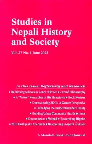 Studies in Nepali History and Society (Vol. 27 No. 1 June 2022)