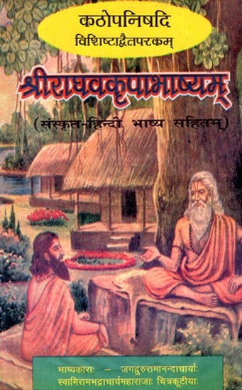 कठोपनिषदि विशिष्टाद्वैतपरकम् श्रीराघवकृपाभाष्यम्- Kathopanishad Vishishtadvaitaparakam Sriraghavakripabhashyam (An Old And Rare Book)