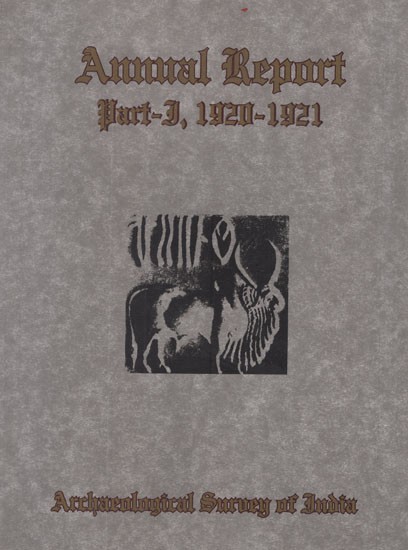 Archaeological Survey Of India Annual Report 1920-1921