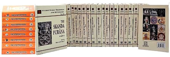 Skanda Purana (Set of 31 Books in English and Sanskrit)