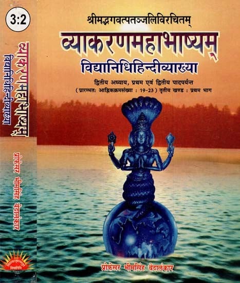 व्याकरणमहाभाष्यम् - Grammar Mahabhashyam- Vidyadhar Hindi Explanation (Set of 2 Volumes)