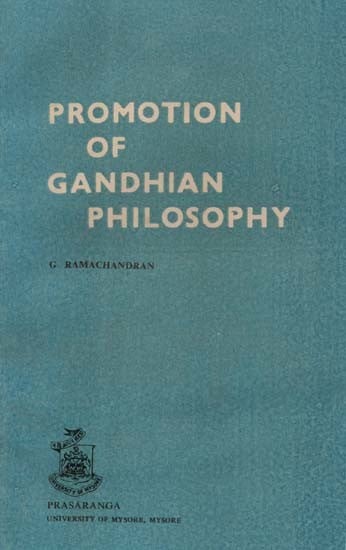 Promotion of Gandhian Philosophy (An Old and Rare Book)