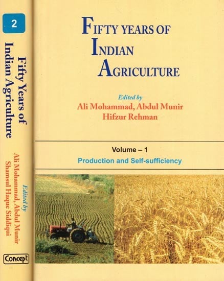 Fifty Years of Indian Agriculture (Set of 2 Volumes)