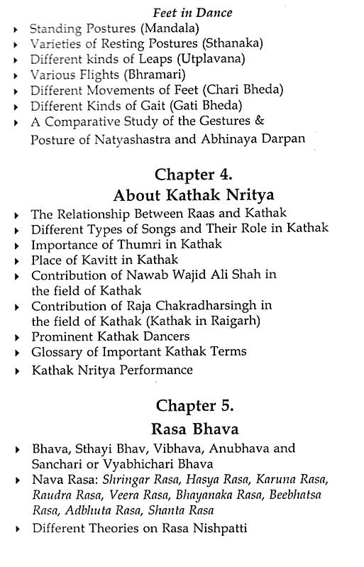 Kathak Dance Syllabi With Notation Part Two Exotic India Art