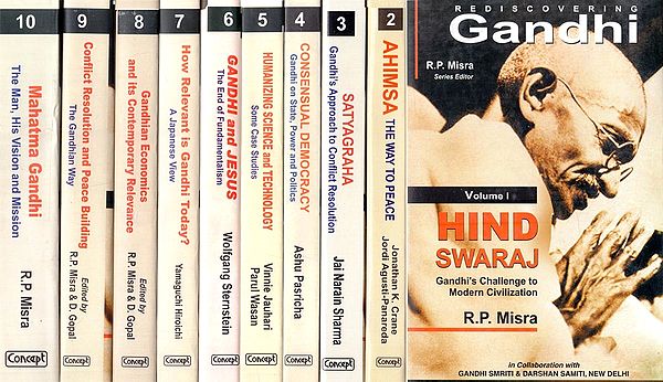 Rediscovering Gandhi (Set of 10 Volumes)