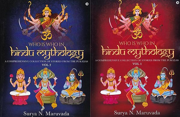 Who is Who in Hindu Mythology: A Comprehensive Collection of Stories from the Puranas (Set of 2 Volumes)