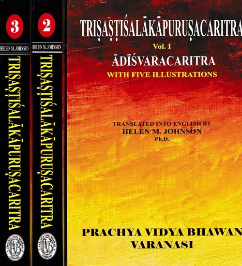 Trisastisalakapurusacaritra (Set of 3  Volumes)