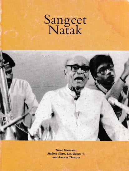 Sangeet Natak: Numbers 135-136, 2000