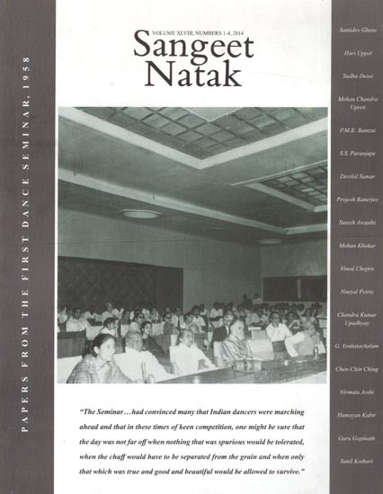 Sangeet Natak- Volume XLVIII, Number 1-4,2014