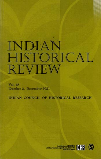 Indian Historical Review- Volume 48 Number 2, December 2021