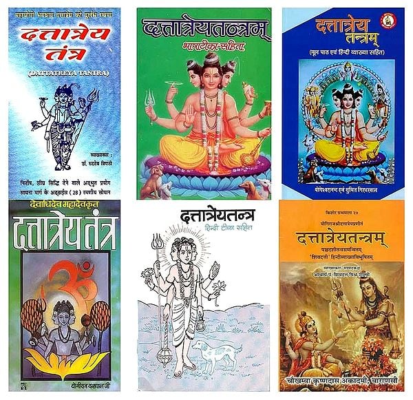 दत्तात्रेय तंत्र: Dattatreya Tantra with Hindi Translation (Set of 6 Books)