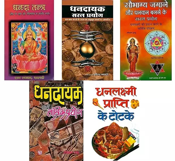 धनदायक तांत्रिक प्रयोग: Dhandayak Tantrik Prayog in Hindi (Set of 5 Books)