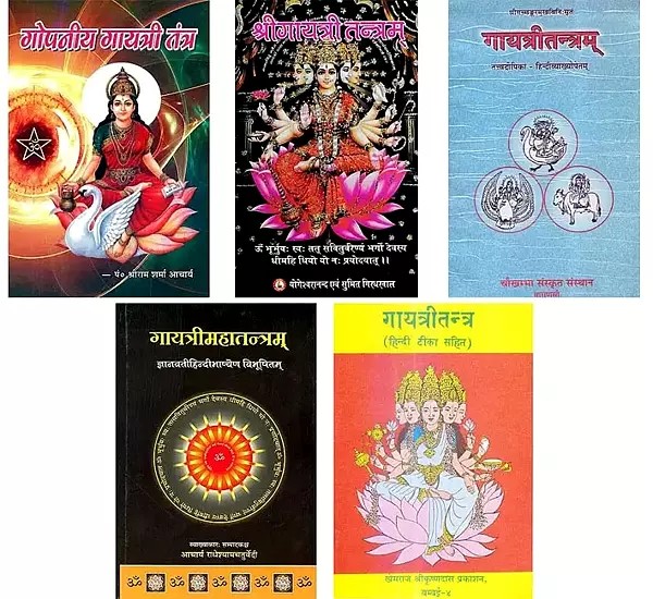 The Gayatri Tantra in Hindi (Set of 5 Books)
