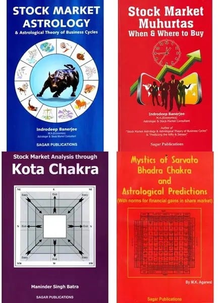 Stock Market and Astrology (Set of 4 Books)