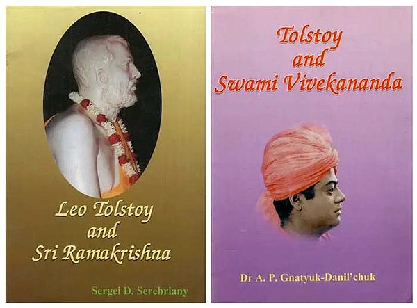 Leo Tolstoy and Sri Ramakrishna and Swami Vivekananda (Set of 2 Books)