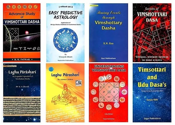 Vimshottari Dasha (Set of 8 Books)