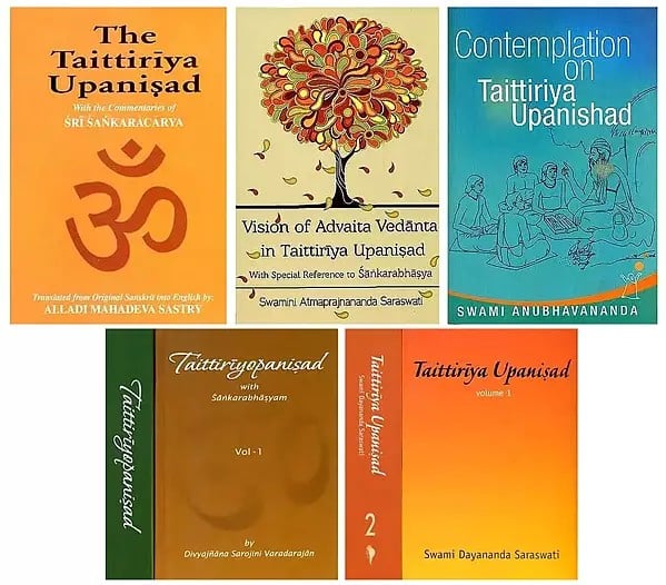 Big Commentaries on the Taittiriya Upanisad (Set of 6 Books)