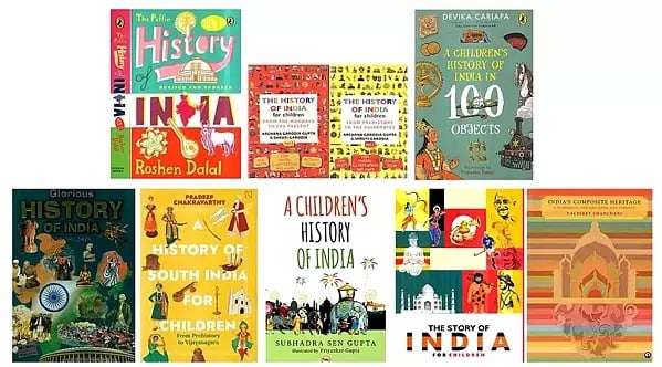 Children's History of India (Set of 10 Books)