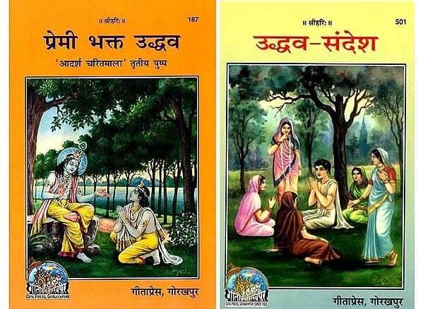 भक्त उद्धव- Bhakt Uddhava (Set of 2 Books)