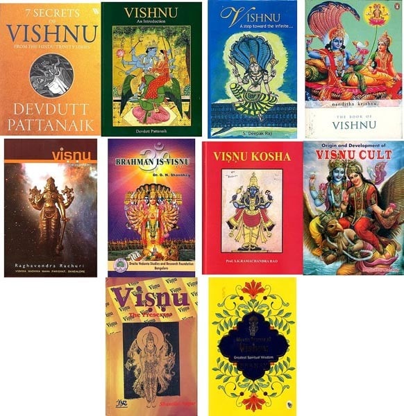 Studies on Bhagawan Vishnu (Set of 10 Books)