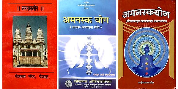 अमनस्कयोग: Amanska Yoga (Set of 3 Books)
