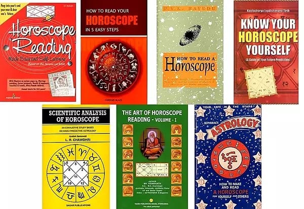 How to Read A Horoscope (Set of 7 Books)