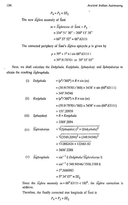 Ancient Indian Astronomy (Planetary, Positions and Eclipses
