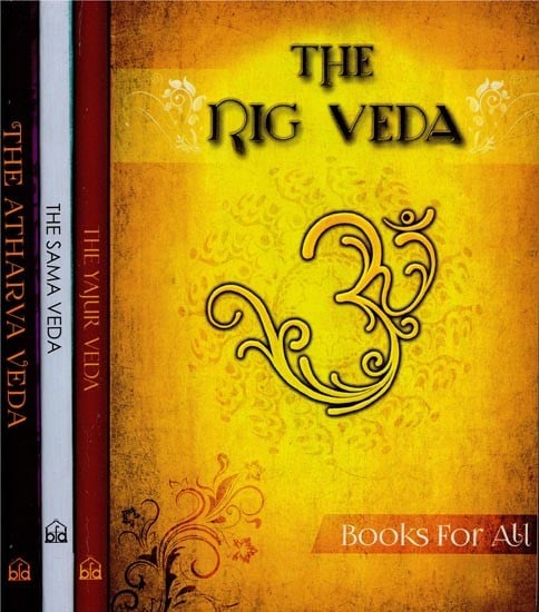 Great Epics of India: Veda- the Rig Veda, the Yajur Veda, the Sama Veda and the Atharva Veda (Set of 4 Volumes)