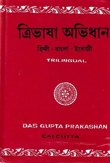 ত্রিভাষা অভিধান হিন্দী - বাংলা - ইংরাজী: Hindi-Bengali-English Trilingual Dictionary (Bengali)