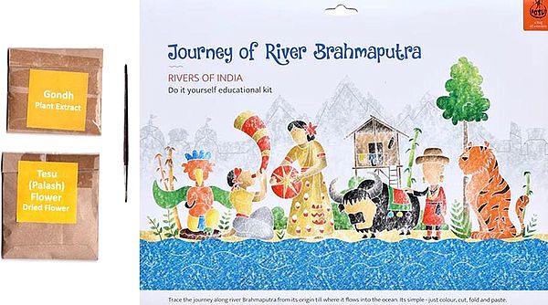 Journey of River Brahmaputra: Rivers of India (Do It Yourself Educational Kit)