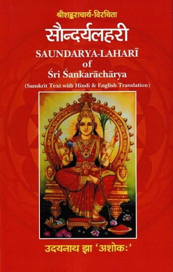 सौन्दर्यलहरी: Saundarya Lahari of Sri Shankaracharya (Sanskrit Text with Hindi & English Translation)