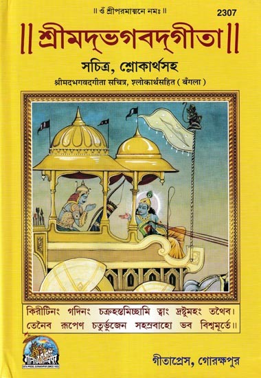 শ্রীমদভগবদ্গীতা সচিত্র, শ্লোকার্থসহ- Srimad Bhagavad Gita Illustrated, With Verses (Bengali)