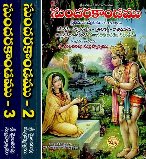 సుందరకాండము: Sundarakanda (Set of 3 Volumes in Telugu)