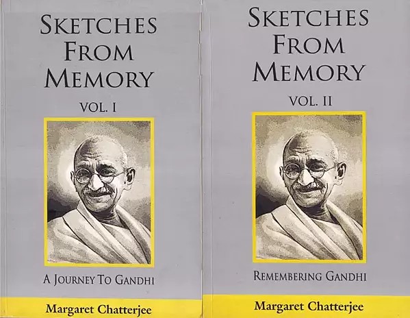 Sketches from Memory (A Journey to Gandhi,Remembering Gandhi) Set of 2 Volumes