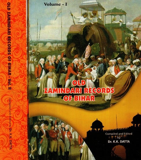 Old Zamindari Records of Bihar (Set of 2 Volumes)