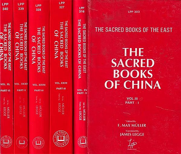 The Sacred Books of China- The Texts of Taoism  (Set of 6 Books)