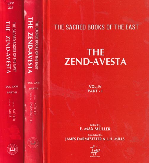 The Zend-Avesta (Sacred Books of The East) Set of 3 Parts