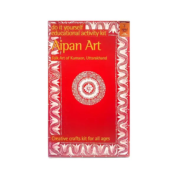 Aipan Art: Folk Art of Kumaon, Uttarakhand (Do it Yourself Educational Activity Kit)