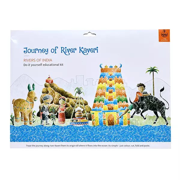 Journey of River Kaveri: Rivers of India: Do It Yourself Educational Kit