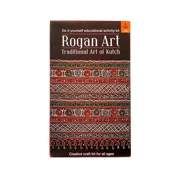 Rogan Art: Traditional Art of Kutch (Do it Yourself Educational Activity Kit)