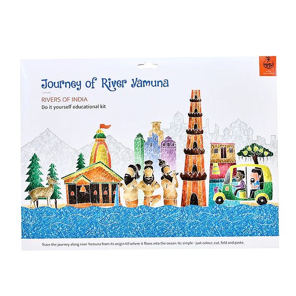 Journey of River Yamuna: Rivers of India: Do It Yourself Educational Kit