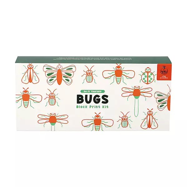 Bugs: Block Print Kit (Do it Yourself)