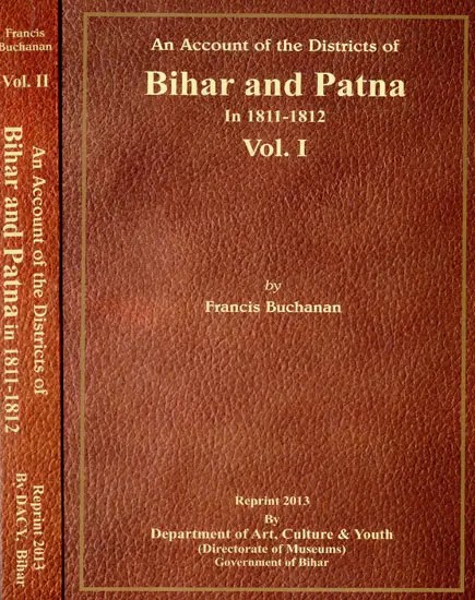 An Account of the Districts of Bihar And Patna in 1811-1812 (Set of 2 Volumes)