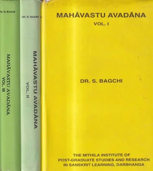 Mahavastu-Avadana (Set of 3 Volumes)