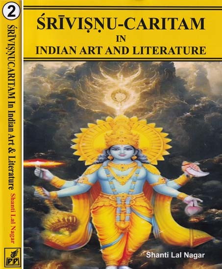 Srivisnu-Caritam in Indian Art and Literature (Set of 2 Volumes)